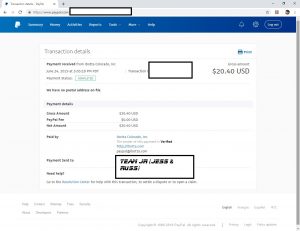 First payment from Ibotta app Paypal