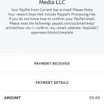 2nd Payment From Current Music App, Awesome Stuff