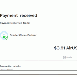 Ru-Kun’s 19th Payment From Scarlet-Clicks WOOT!!