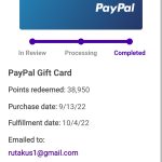 10-8-2022 Current/Mode Music Earning App Updates, Payment Stated As Sent But Nothing In My Paypal