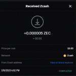 Global Hive, Free Zcash Faucet And The First 32 Payments Received Ru-Kun
