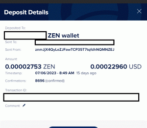 Ru-kun's 36th Payment From Getzen.cash