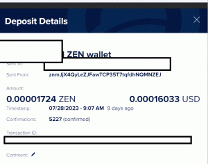 Ru-kun's 54th payment from Getzen crypto faucet
