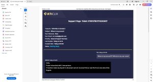 Ru-Kun's aticlix support ticket screen 4-16-2024