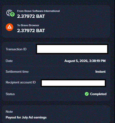 Ru-Kun's 113th Brave Rewards payout
